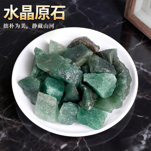 Natural Crystal Rough Stone Diffuser Stone Healing Amethyst Gravel Elongated Stone Agate Stone Opal Obsidian Rough Stone
