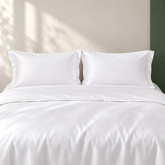 80s Sateen Cotton Bedding Set - Looeco