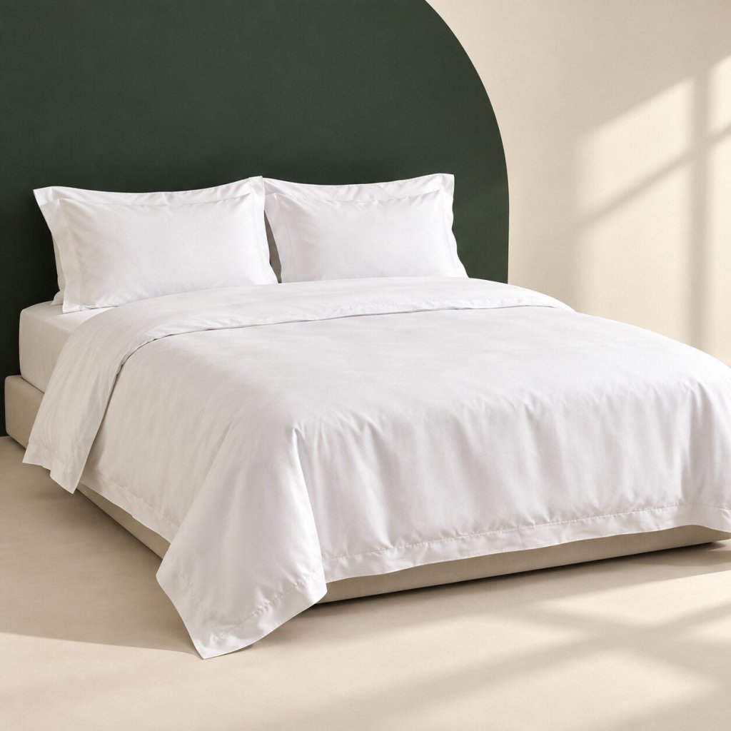 80s Sateen Cotton Bedding Set - Looeco