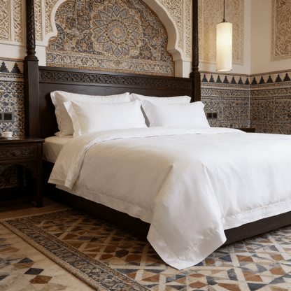 80s Sateen Cotton Bedding Set - Looeco