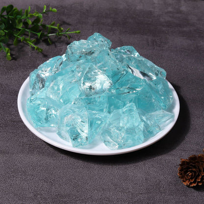Natural Crystal Rough Stone Diffuser Stone Healing Amethyst Gravel Elongated Stone Agate Stone Opal Obsidian Rough Stone