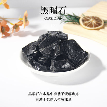 Natural Crystal Stone Diffuser Stone Raw Stone Household Ornament Gravel Crystal Aromatherapy Crystal Stone Ore Salt Block Stone Wholesale