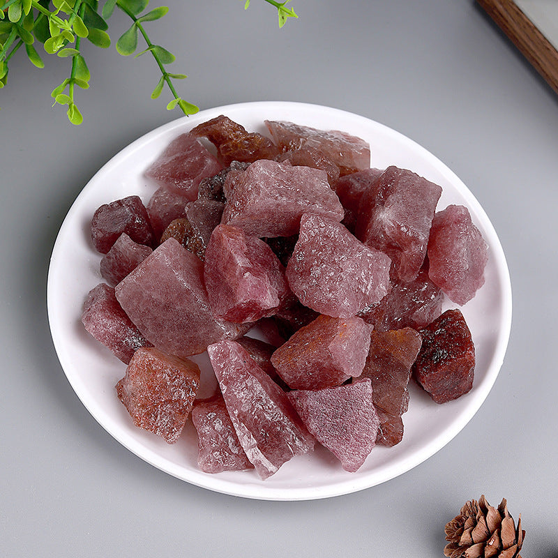 Natural Crystal Rough Stone Diffuser Stone Healing Amethyst Gravel Elongated Stone Agate Stone Opal Obsidian Rough Stone