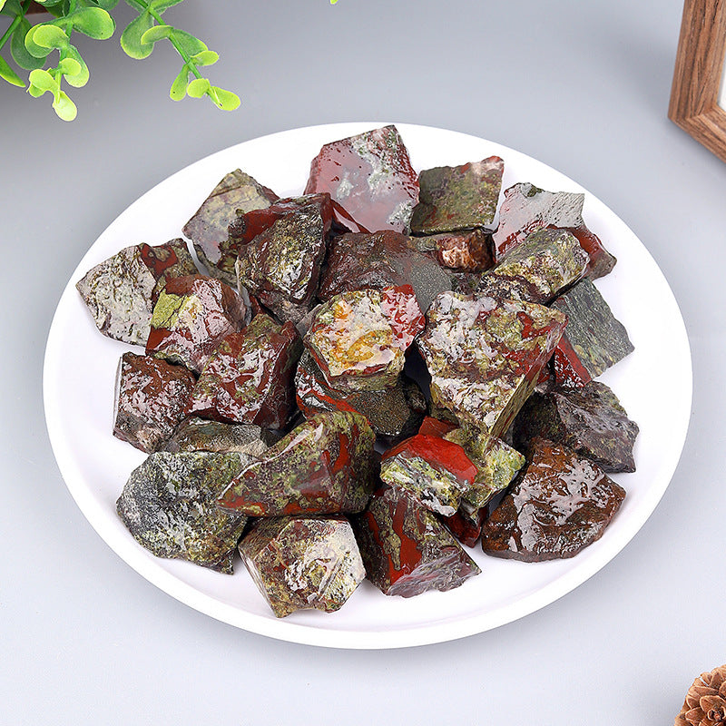Natural Crystal Rough Stone Diffuser Stone Healing Amethyst Gravel Elongated Stone Agate Stone Opal Obsidian Rough Stone