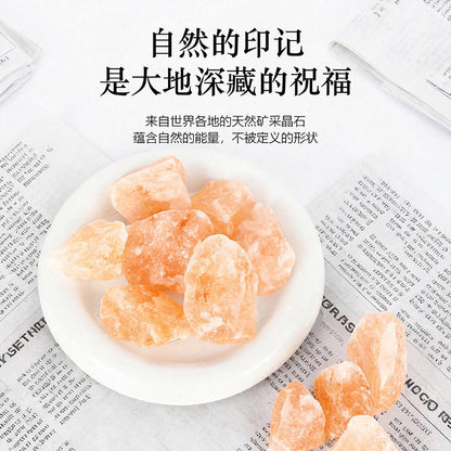 Natural Crystal Stone Diffuser Stone Raw Stone Household Ornament Gravel Crystal Aromatherapy Crystal Stone Ore Salt Block Stone Wholesale