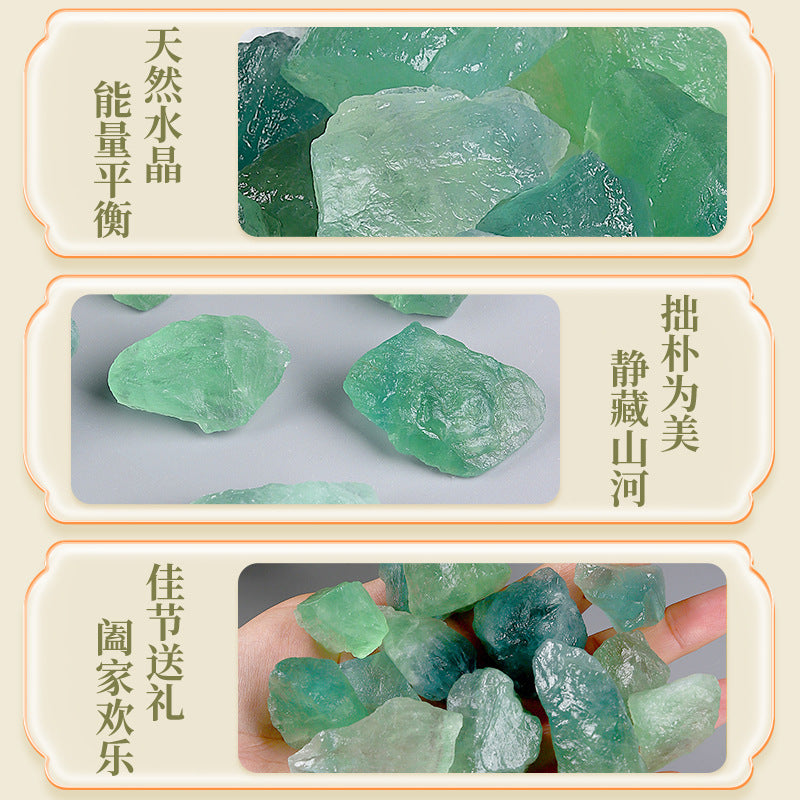 Natural Crystal Rough Stone Diffuser Stone Healing Amethyst Gravel Elongated Stone Agate Stone Opal Obsidian Rough Stone