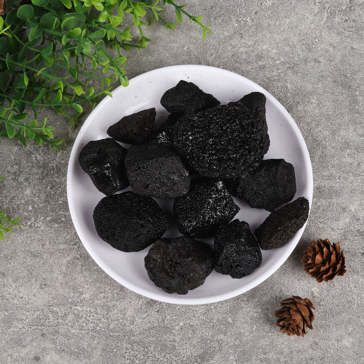 Natural Crystal Rough Stone Diffuser Stone Healing Amethyst Gravel Elongated Stone Agate Stone Opal Obsidian Rough Stone