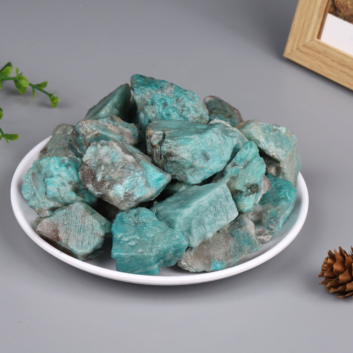 Natural Crystal Rough Stone Diffuser Stone Healing Amethyst Gravel Elongated Stone Agate Stone Opal Obsidian Rough Stone