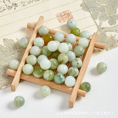Natural Stone Crystal Agate Jade Beaded Loose Beads Handmade DIY Bracelet Material Wholesale
