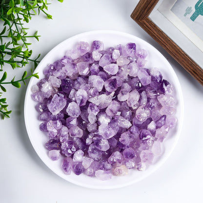 Natural Crystal Rough Stone Diffuser Stone Healing Amethyst Gravel Elongated Stone Agate Stone Opal Obsidian Rough Stone