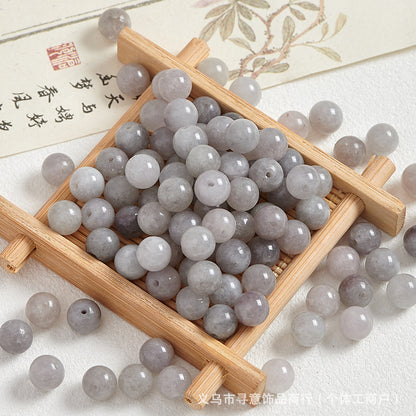 Natural Stone Crystal Agate Jade Beaded Loose Beads Handmade DIY Bracelet Material Wholesale