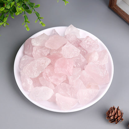 Natural Crystal Rough Stone Diffuser Stone Healing Amethyst Gravel Elongated Stone Agate Stone Opal Obsidian Rough Stone