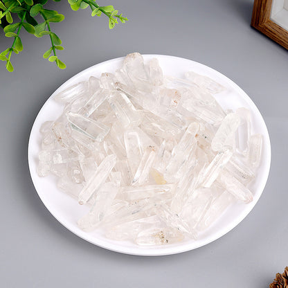 Natural Crystal Rough Stone Diffuser Stone Healing Amethyst Gravel Elongated Stone Agate Stone Opal Obsidian Rough Stone