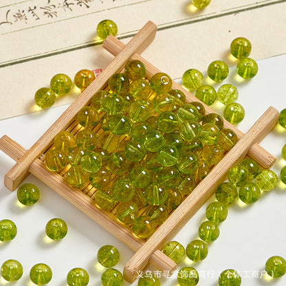Natural Stone Crystal Agate Jade Beaded Loose Beads Handmade DIY Bracelet Material Wholesale
