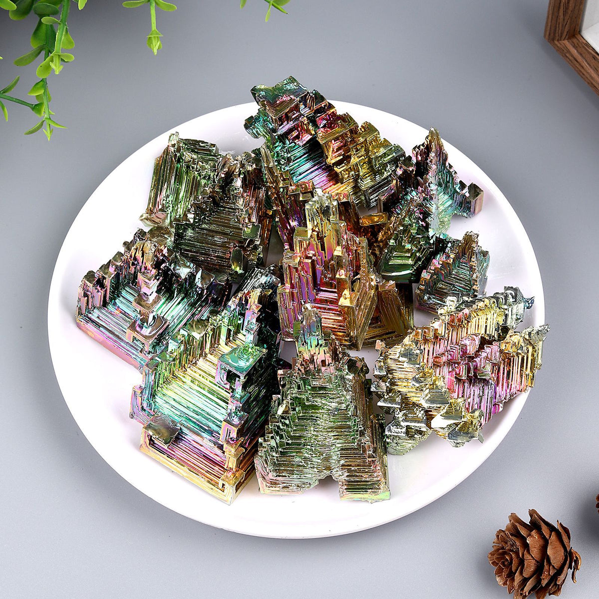 Natural Crystal Rough Stone Diffuser Stone Healing Amethyst Gravel Elongated Stone Agate Stone Opal Obsidian Rough Stone