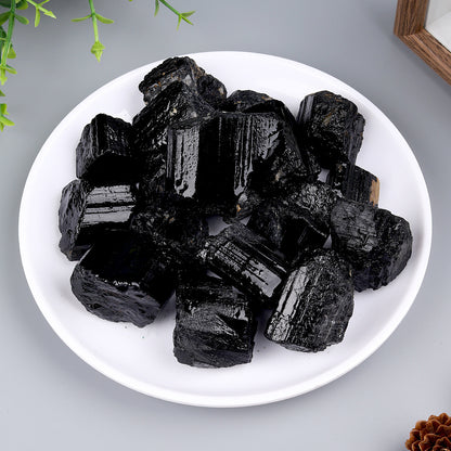 Natural Crystal Rough Stone Diffuser Stone Healing Amethyst Gravel Elongated Stone Agate Stone Opal Obsidian Rough Stone