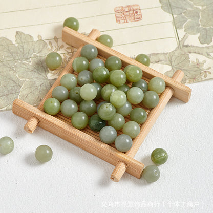 Natural Stone Crystal Agate Jade Beaded Loose Beads Handmade DIY Bracelet Material Wholesale