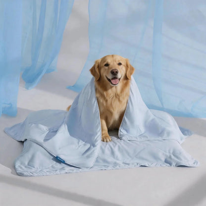 Bedsure Cooling Dog Blanket - Keeps Pets Cool, Lightweight Design, Breathable & Washable - Looeco
