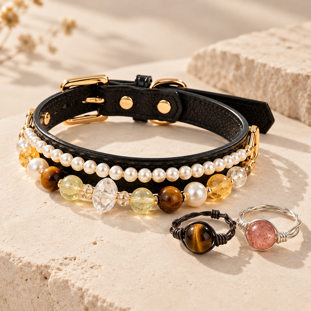 Desert Eye Matching Natural Stone Set