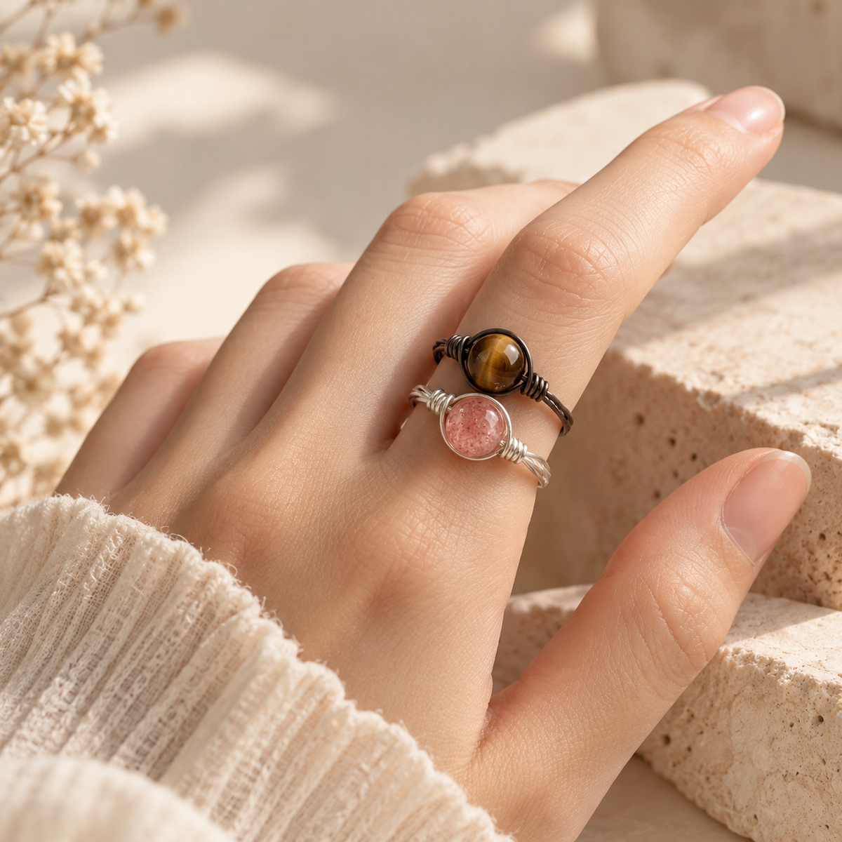 Desert Eye Matching Natural Stone Set